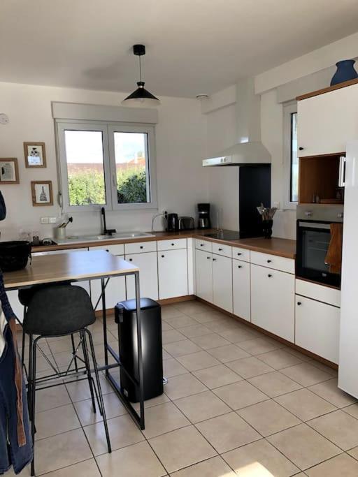 Grande Maison Chaleureuse Avec Vue Mer Imprenable Criel-sur-Mer Kültér fotó